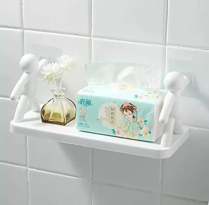 Doll Shape Multipurpose Stand Holder (Bathroom ,Toilet ,Kitchen Bedroom,Office Shelf Wall Holder).