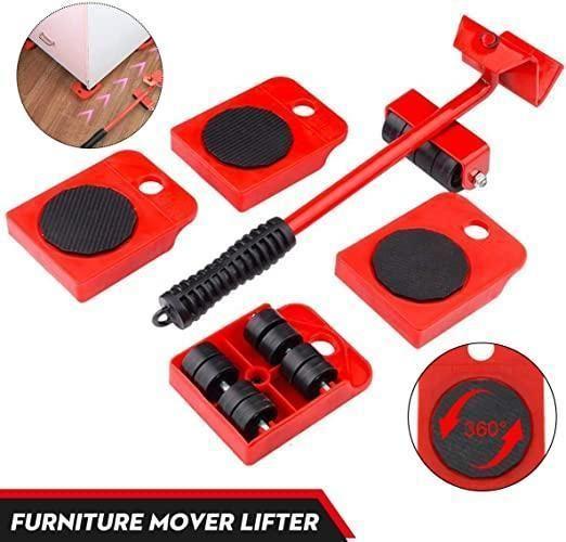 Furniture Lifter - Heavy Duty Furniture Shifting Lifting Moving Tool with Wheel Pads.